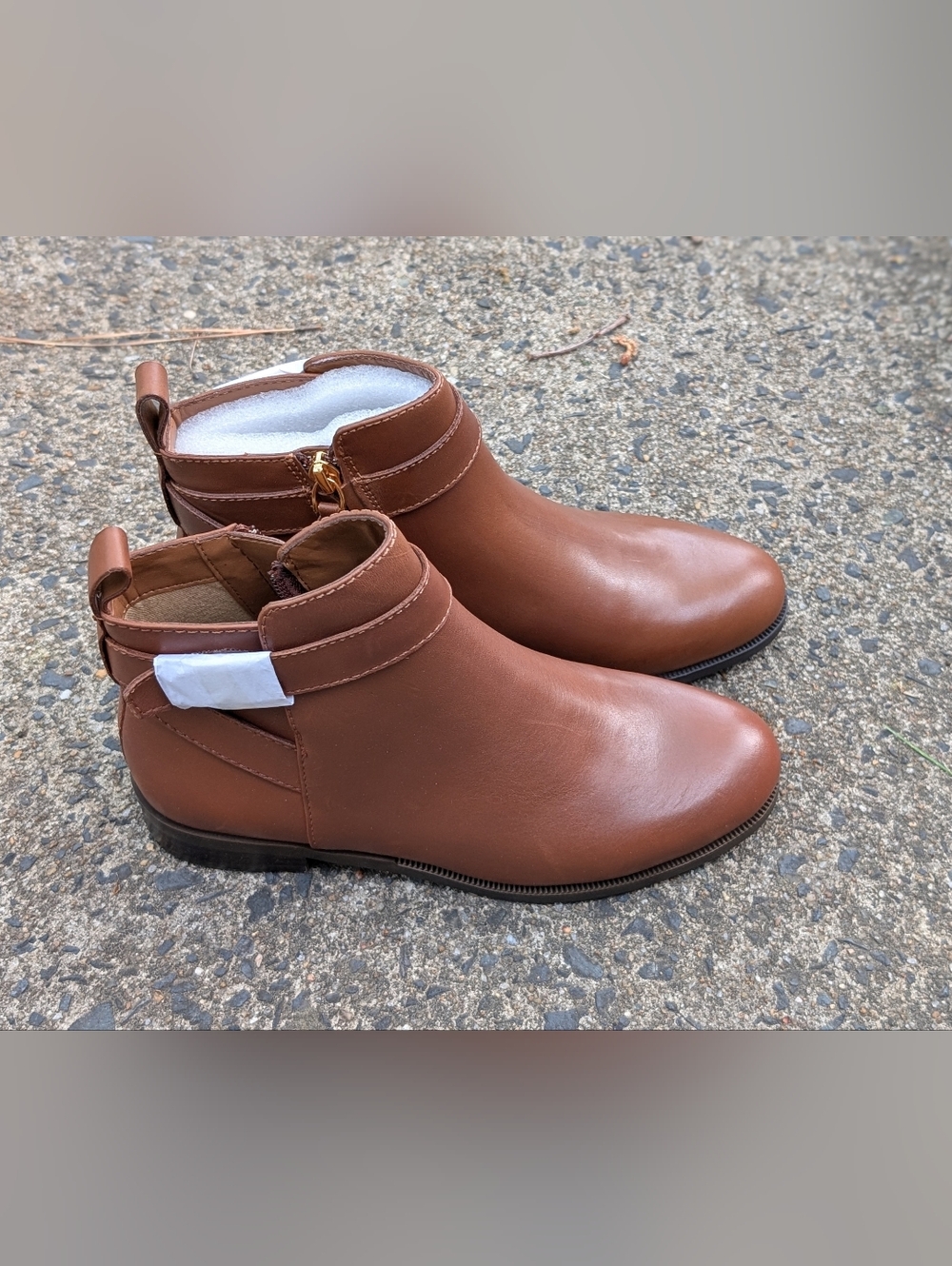 Lauren By Ralph Lauren Brown Ankle Boots (New)